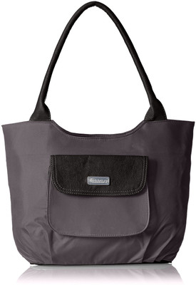 

Fantosy Hand-held Bag(Grey, Black), Black;grey