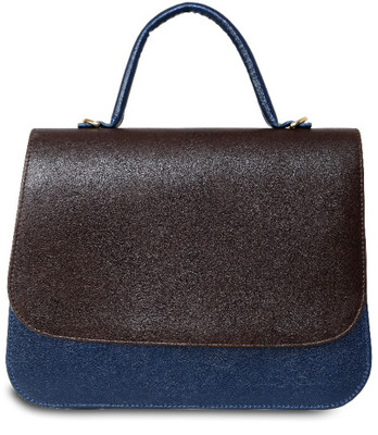 61% OFF on Ebry Hand-held Bag(Brown, Blue)