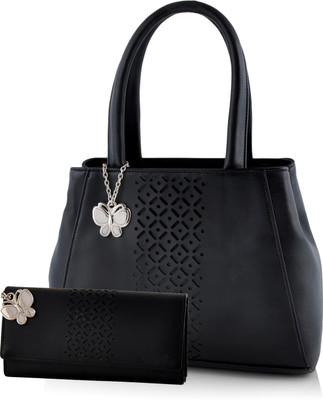 

BUTTERFILES Hand-held Bag(Black)