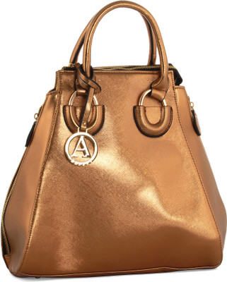 

Abrazo Hand-held Bag(Gold)