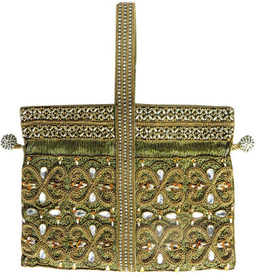

Kawaii Pouch Potli(Green)