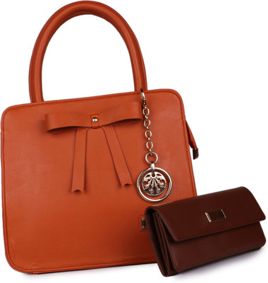 

Women Marks Hand-held Bag(Orange)