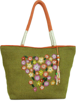 

Indian Rain Tote(Green)