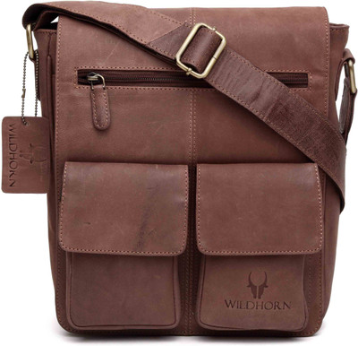 

WildHorn Messenger Bag(Brown)