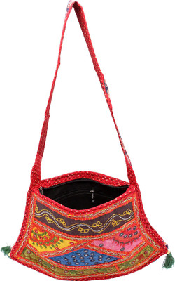 

Rastogi Handicrafts Shoulder Bag(Red)