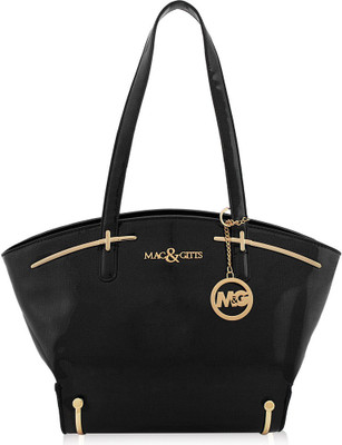 

Mac&Gitts (M&G) Ladies Purse HandBag Black School Bag(Black, 36 L)