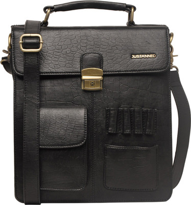 

Justanned Messenger Bag(Black)