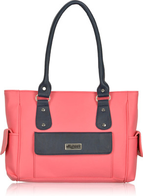 Fantosy Shoulder Bag(Pink, Black), Black;pink