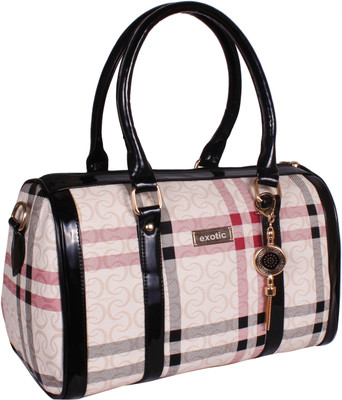 

Exotic Shoulder Bag(Black, White)