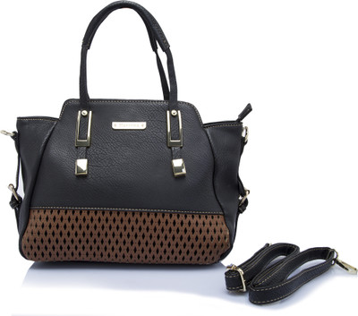 

Chik Fab Sling Bag(Black, Brown)