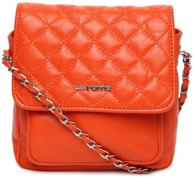 

La Roma Sling Bag(Orange)