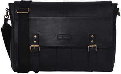

Justanned Messenger Bag(Black)