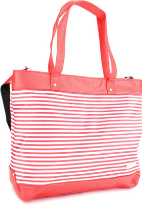 

Murcia Hand-held Bag(White, Red), Red;white