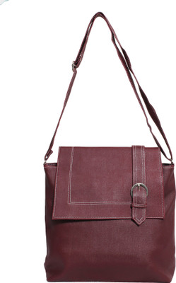 

Veins Hand-held Bag(Brown)