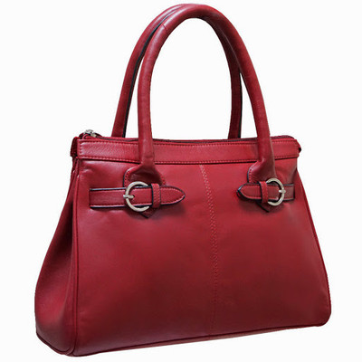 

Jeane Sophie Hand-held Bag(Red)
