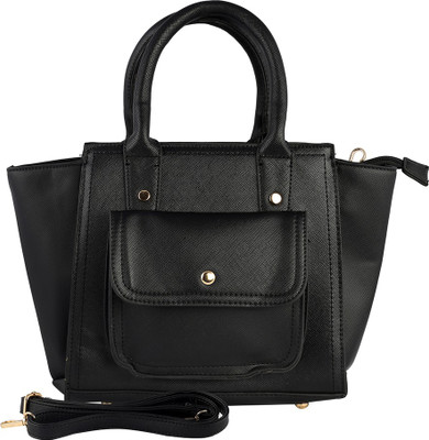 

The Blue Pink Hand-held Bag(Black)