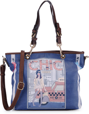 36% OFF on Naitik Products Hand-held Bag(Blue)