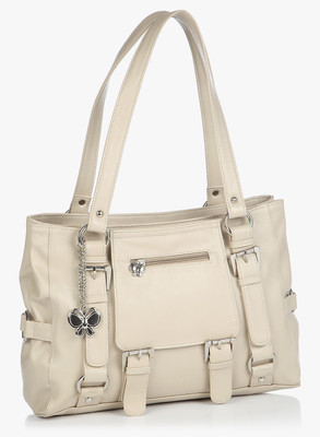 

Butterflies Shoulder Bag(Beige)