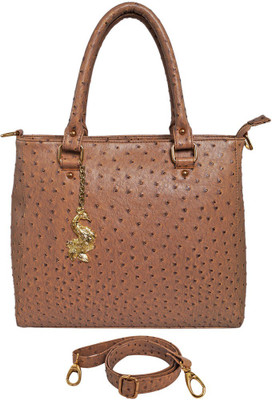 

Peacock Hand-held Bag(Brown)