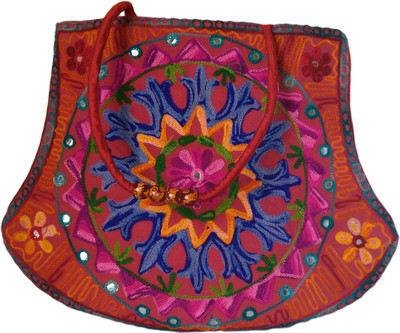 

Vedic Deals Hand-held Bag(Pink)