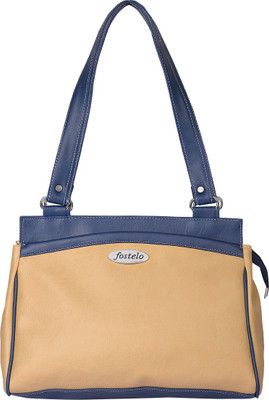 

Fostelo Shoulder Bag(Beige, Blue)