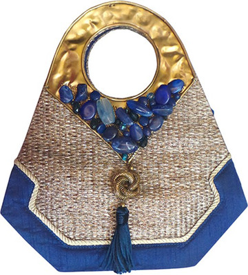 

Bhamini Hand-held Bag(Blue)