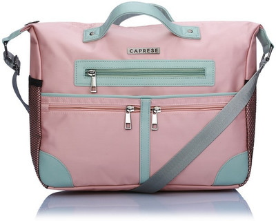

Caprese Satchel(Pink, Green), Green;pink