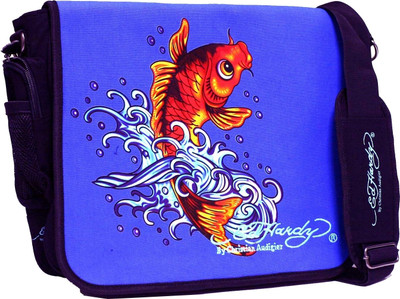 

Ed Hardy Messenger Bag(Blue)