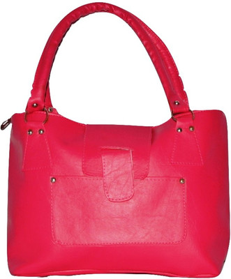 

Cottage Hand-held Bag(Pink, Red)