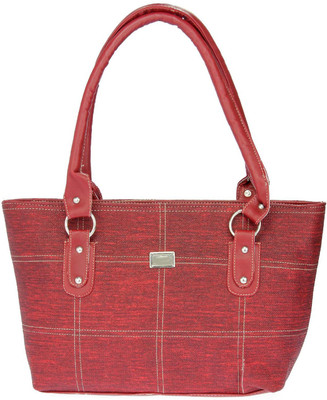 

JG Shoppe Hand-held Bag(Maroon)