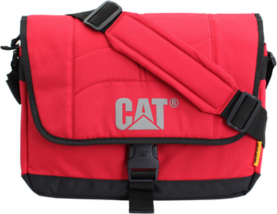 

CATERPILLAR Messenger Bag(Red, Black), Black;red
