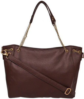 

Peacock Hand-held Bag(Brown)