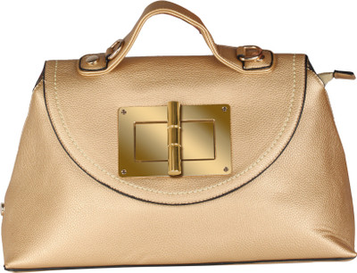 

Abrazo Hand-held Bag(Gold)