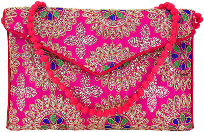 

Saashiwear Hand-held Bag(Pink)