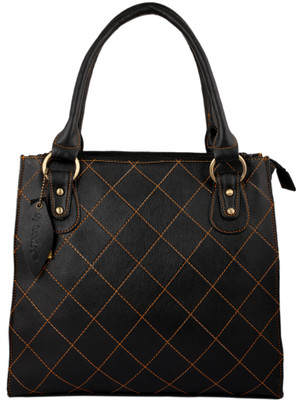

Spice Art Hand-held Bag(Brown, Black), Black;brown