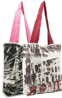 

Kanvas Katha Tote(Multicolor)