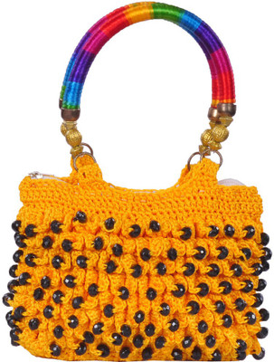

Adrish Creative Hand-held Bag(Yellow, Black), Black;yellow