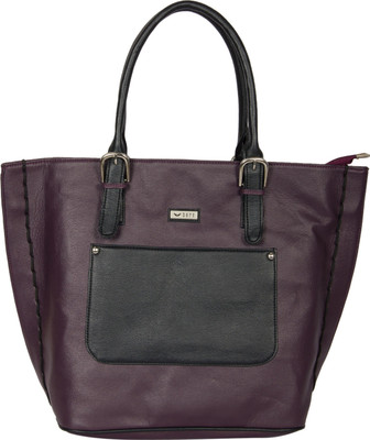 

Bern Hand-held Bag(Purple, Black), Black;purple