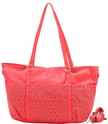 

Liza Hand-held Bag(Red, Black), Black;red