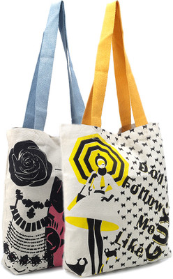 

Kanvas Katha Tote(Multicolor)