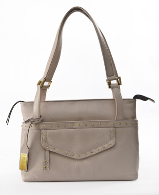 

Sophia Visconti Hand-held Bag(Beige)