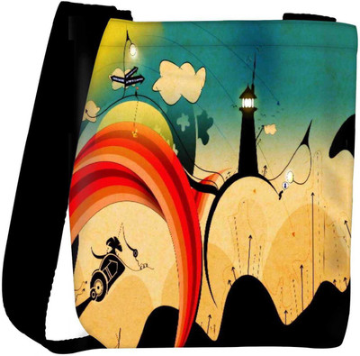 

Snoogg RPC-2559-SLTOBAG Shoulder Bag(Multicolor, 18 inch)