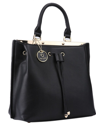 

Fur Jaden Hand-held Bag(Black)