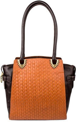

Hidesign Shoulder Bag(Tan, Black), Black;tan