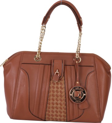 

Da Milano Hand-held Bag(Brown)