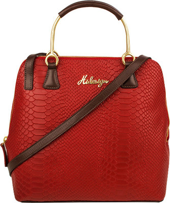 

Hidesign Shoulder Bag(Red, Brown), Brown;red
