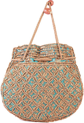 

Kleio Pouch Potli(Blue)