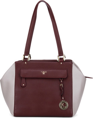 

Da Milano Shoulder Bag(Beige, Maroon)