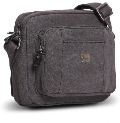 Troop London Messenger Bag(Black)