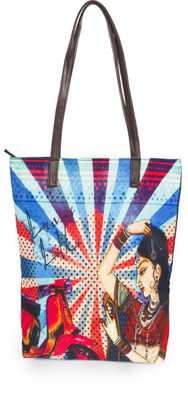 

Kanvas Katha Tote(Multicolor)